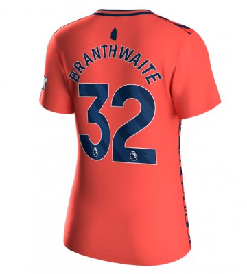 Everton Jarrad Branthwaite #32 Udebanetrøje Dame 2023-24 Kort ærmer